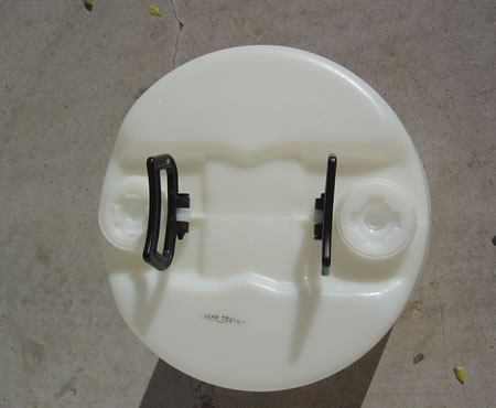 15 Gallon Barrel/Drum Closed Top - Top View