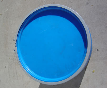 30 Gallon Barrel/Drum Open Top - Top View