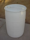 55 Gallon Barrel/Drum (23x35) - White