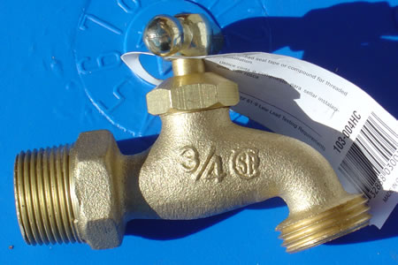 Hose Bib - Detailed View