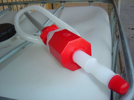 Plastic Siphon - Front View