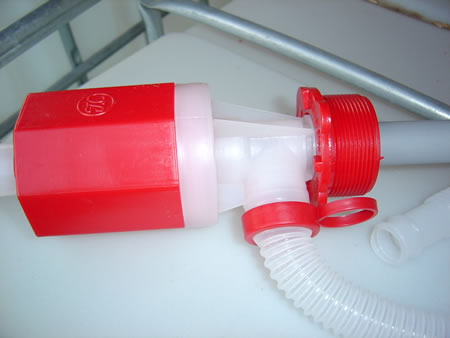 Plastic Siphon - Side View